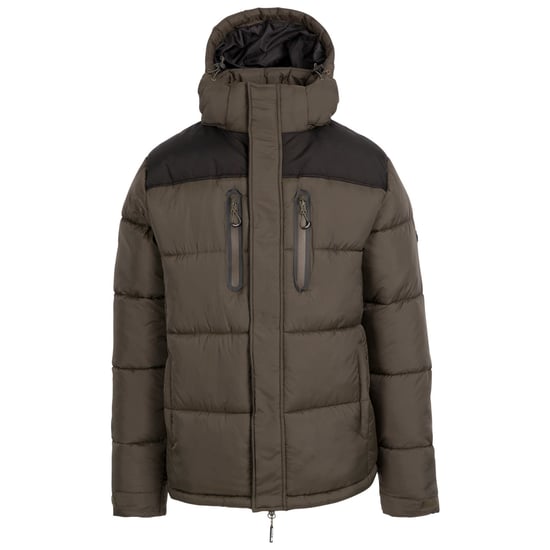 Trespass Mens Parkstone Quilted Jacket (Dark Vine)