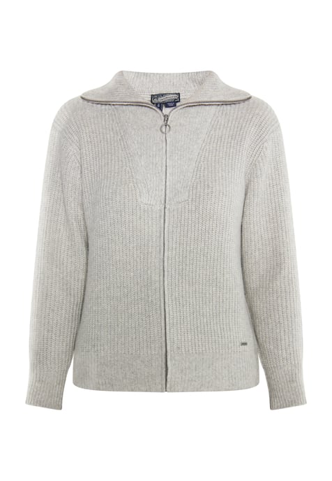 Dreimaster Vest Dames grijs melange - Image 1