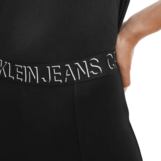 Calvin Klein women's leggings with logo belt - Image 3