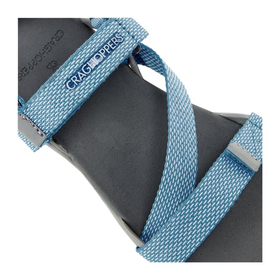 Craghoppers Womens/Ladies Lady Locke Sandals (Cloud Grey/Harbour Blue)