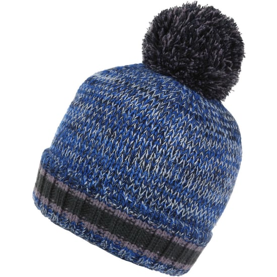 Regatta Boys Davin IV Knitted Fleece Lined Bobble Beanie Hat - Image 1
