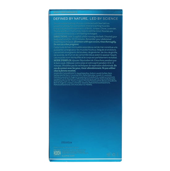Elemis Aching Muscle Super Soak Bath Soak 400ml - Image 4