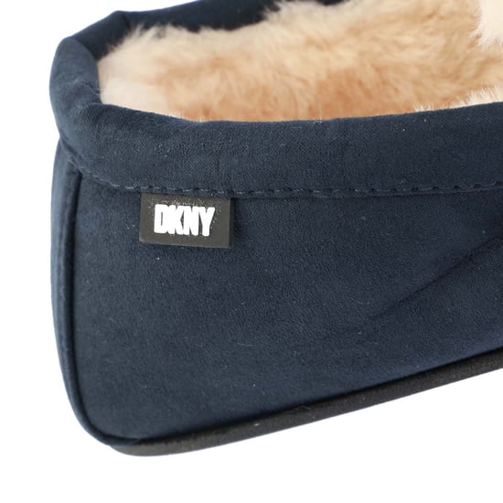 Men's DKNY Moccasin Slipper in Navy