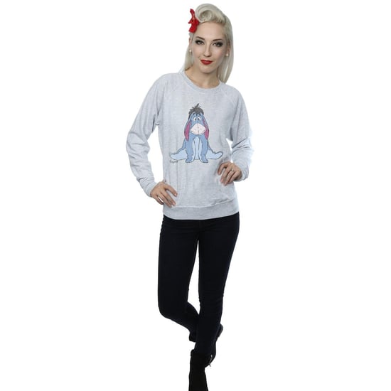 Disney Dames/Dames Winnie The Pooh Klassiek Eeyore Sweatshirt (Heide Grijs) - Image 4