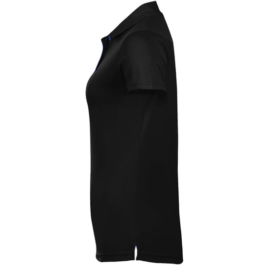 SOLS Dames/dames Performer korte mouw Pique Polo Shirt (Zwart) - Image 3