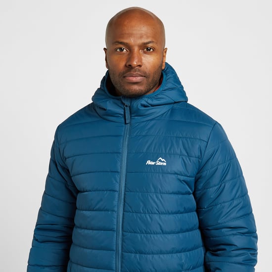 Peter Storm Men's Blisco II Insulated & Water Repellent Puffer Jacket with Hood