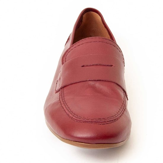 Purapiel Moccasin Moccasia In Burgundy