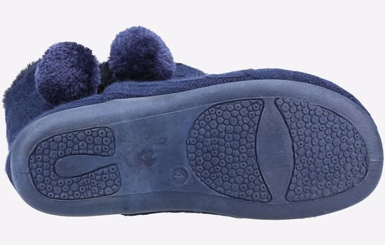 Fleet & Foster Apple Knitted Bootie Slippers Womens
