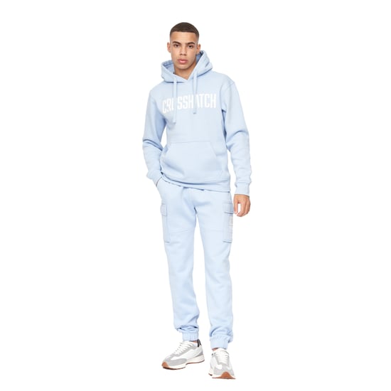 Crosshatch Mens Holdouts Hoodie (Ljusblå) - Image 4