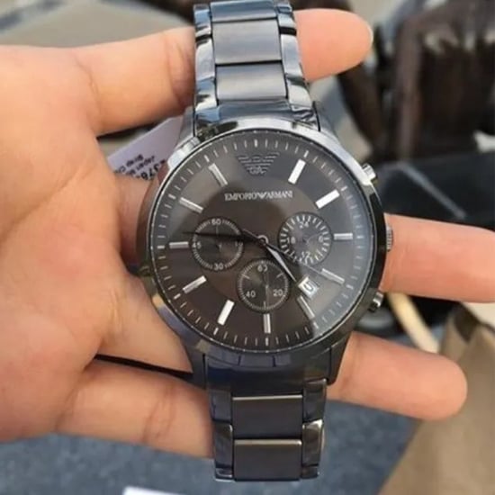 Emporio Armani AR2454 Men's Renato Watch Grey
