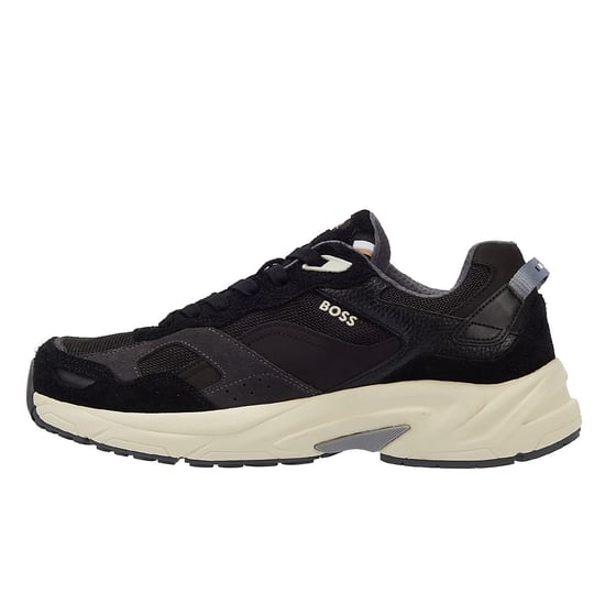 Boss Levitt Runn Heren Antracietkleurige Trainers - Image 5