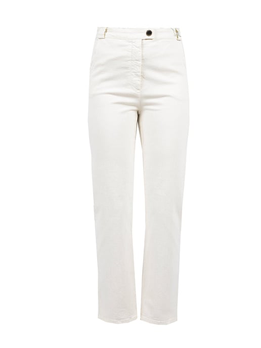 Patrizia Pepe Jeans Woman's Off-White - Image 1
