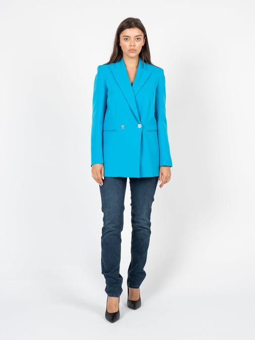 Liu Jo Jacket Woman's Blue - Image 2