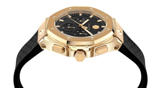 Philipp Plein Plein Chrono Royal Unisex Zwarte Horloge PWPSA0124 - Image 2