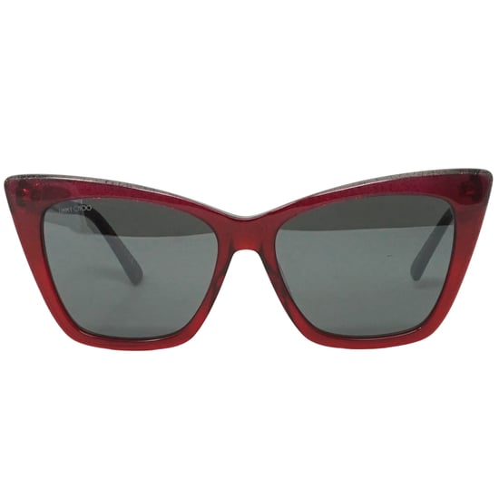 Jimmy Choo Lucine DXL Red Sunglasses - Image 1