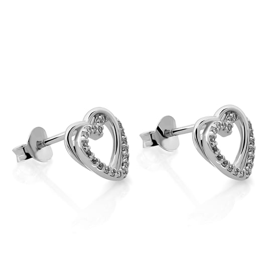 Orphelia 'Ariana' Dames 925 Sterling Zilveren Oorbellen - Zilver ZO-7482 - Image 1