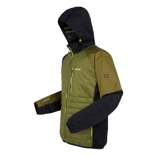 Regatta Mens Andreson Pro Hybrid Jacket (Nephrite Green/Black) - Image 3