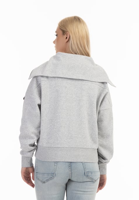 Dreimaster women light grey melange - Image 4