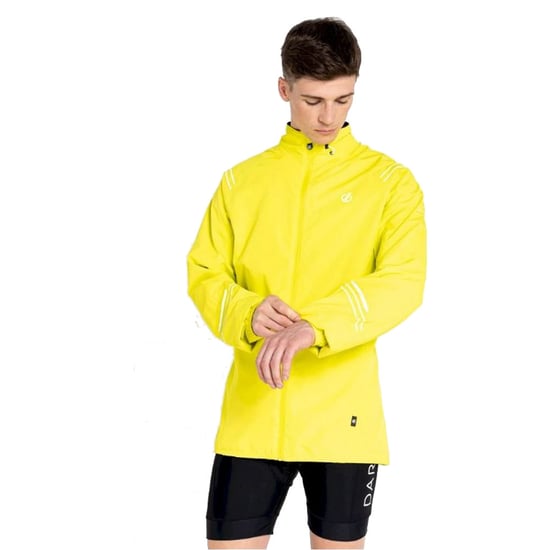 Dare 2B Unisex Adult Illume Pro Waterproof Jacket (Neon Spring) - Image 4