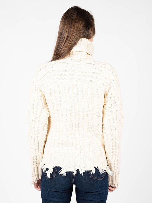 Silvian Heach Pullover Woman's Off-White - Image 4