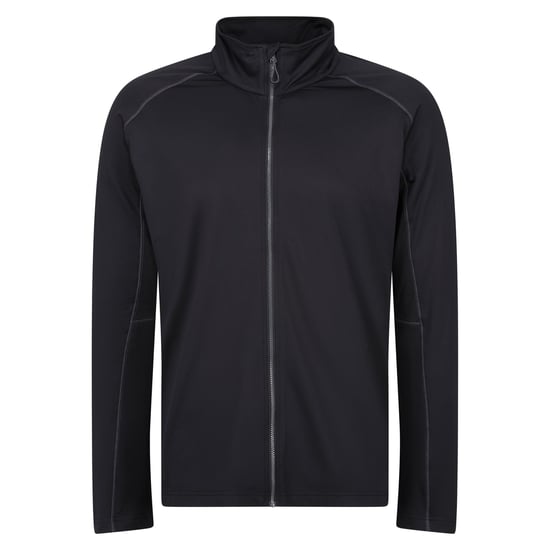 Regatta Mens Core Stretch Full Zip Midlayer (Black)