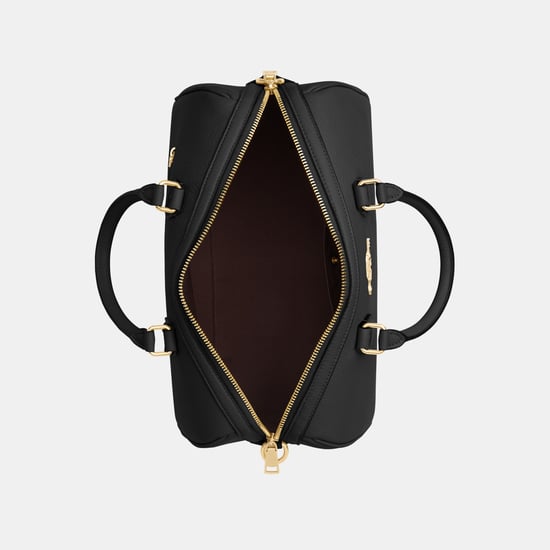 Rowan Large Satchel in Soft Pebbled Leather