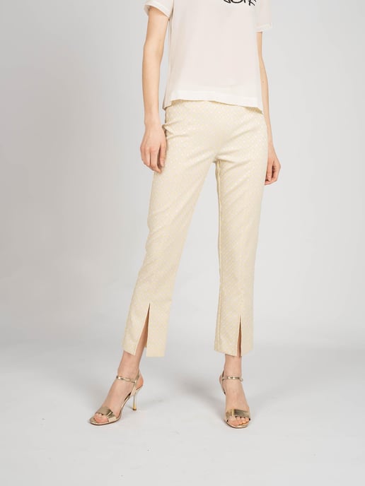 Patrizia Pepe Trousers Woman's Yellow - Image 3