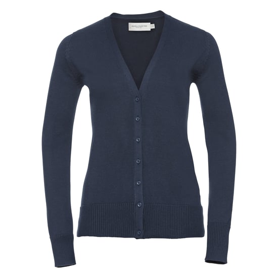 Russell Collectie Dames/Dames V-hals Gebreid Vest (Franse marine) - Image 1