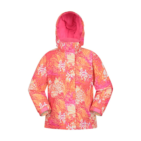 Mountain Warehouse Childrens/Kids Snowdrop Watercolour Ski Jacket (Bright Orange)