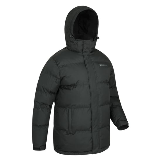 Mountain Warehouse Snow Vadderad jacka för herrar (Svart) - Image 3
