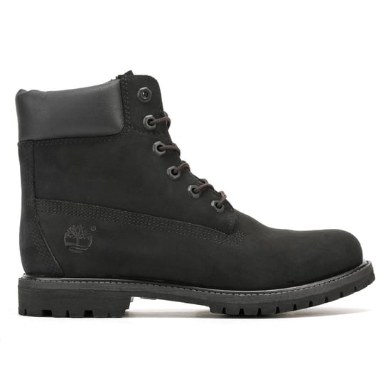 Timberland Dam 6 Inch Premium Svart Nubuck Läder Kängor - Image 4