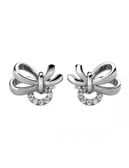 Posie örhängen - silver och kristall - Image 3