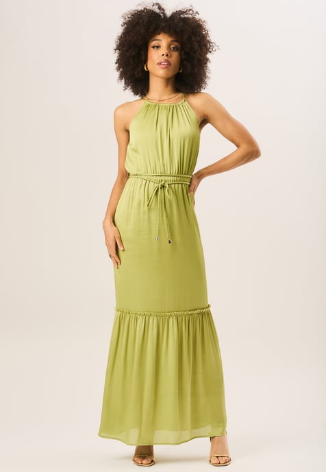 Halter Neck Maxi Dress