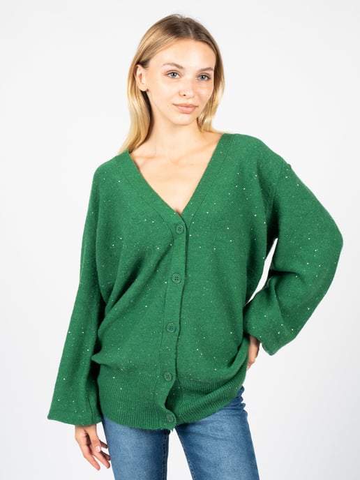 Silvian Heach Cardigan Aberdeen Woman's Green - Image 3