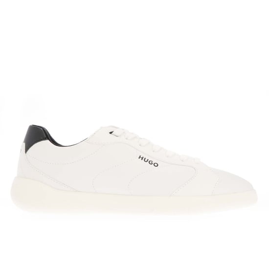 Men's Hugo Boss Logo Detail Cupsole Trainers in White