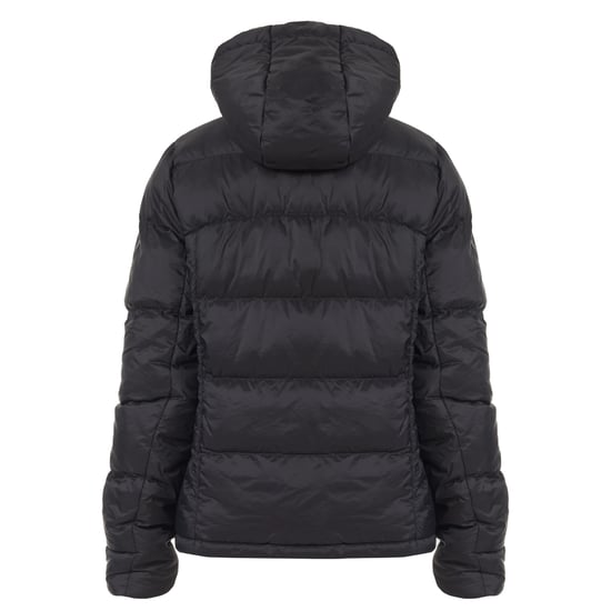 Oakley Long Sleeve Zip Up Black Womens Stellar Insulated Hooded Jacket FOA500023