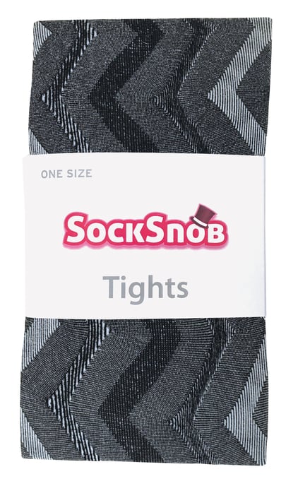 Sock Snob - Ladies Coloured 80 Denier Opaque Fashion Tights - Weave - Image 2