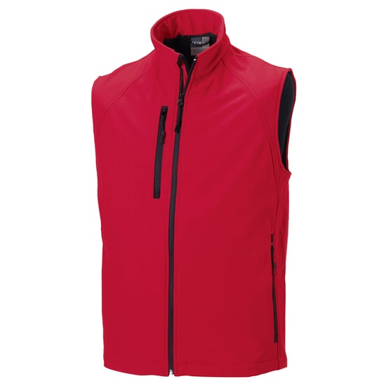 Russell Heren 3 Laags Zacht Schaaltje Giletjasje (Klassiek rood) - Image 1