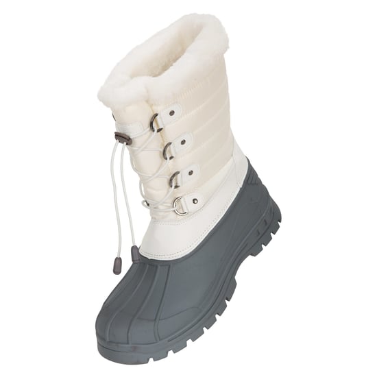 Mountain Warehouse Womens/Ladies Whistler Adaptive Snow Boots (White)