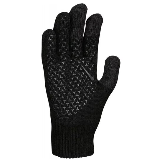 Nike 2.0 Gebreide Grip Handschoenen (Zwart/Wit) - Image 2