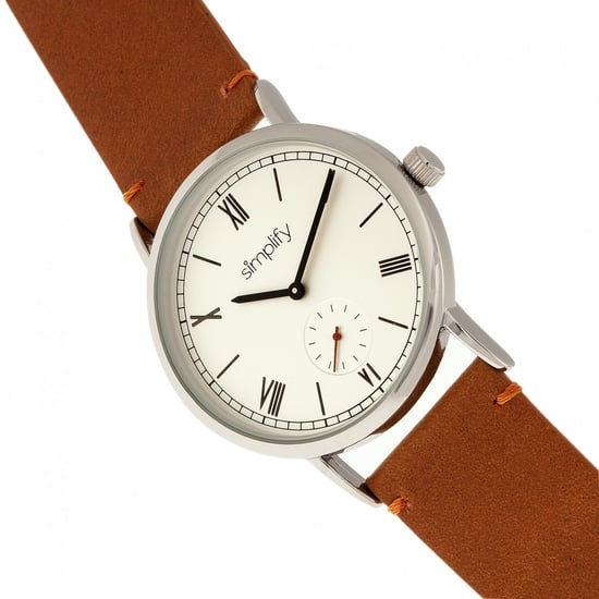 Simplify The 5100 Leather-Band Watch
