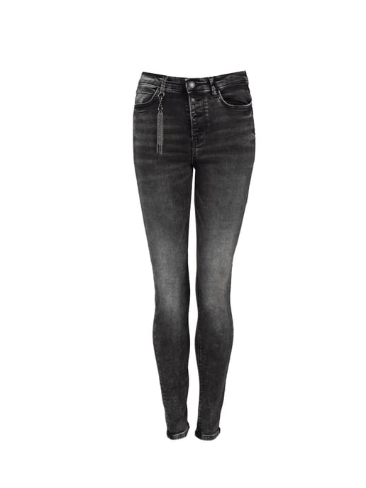 Guess Trousers Jeansowe Woman's Black - Image 1