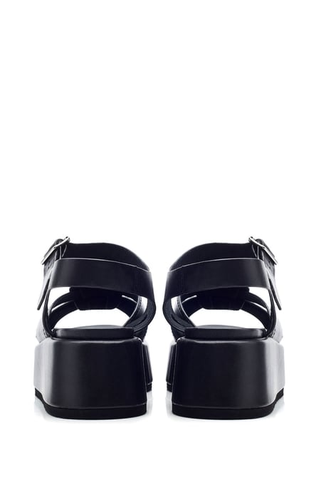 Pippaa Black Sandals