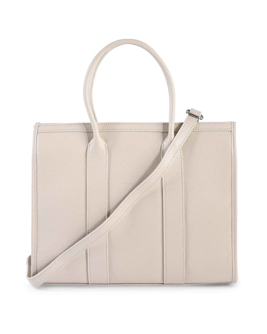V Italia Womens Handbag CA1030 Dollaro Beige - Image 4