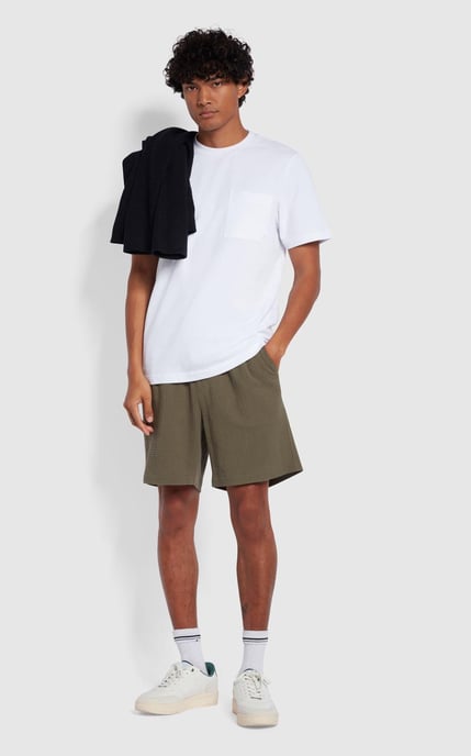 Stacy Pocket T-shirt White - Image 3