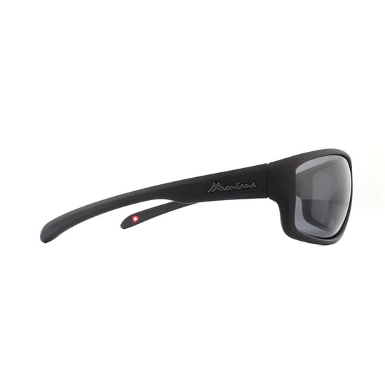 Montana Sunglasses SP313 Black Rubber Smoke Polarized