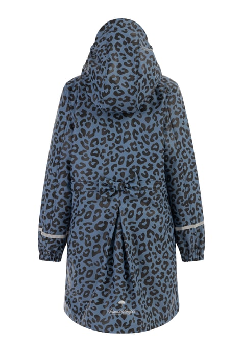 Schmuddelwedda Mackintosh Meisje Blauw grijs zwart Leeuw - Image 2