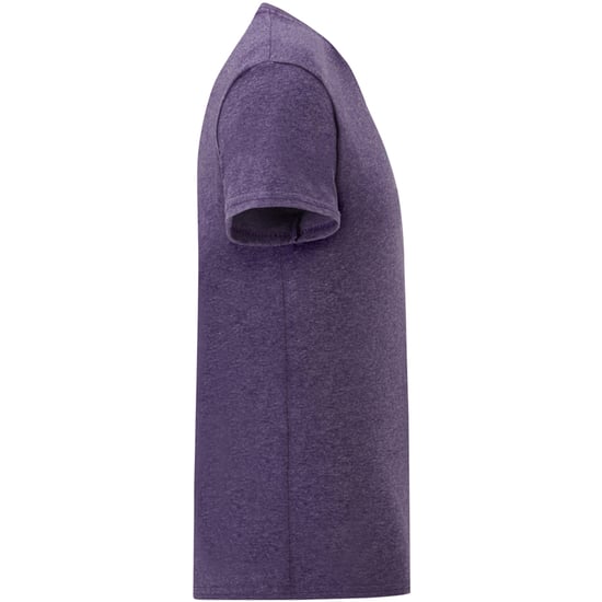 Fruit Of The Loom Mens Iconic T-Shirt (Pack of 5) (Heather Purple)