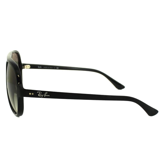 Ray-Ban Aviator Unisex Black Grey Gradient Sunglasses