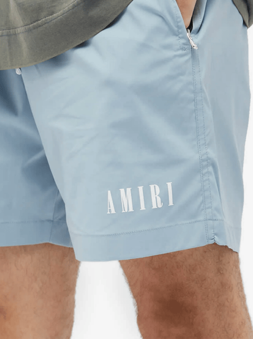 Logo Swimshorts in Light Blue - Image 2